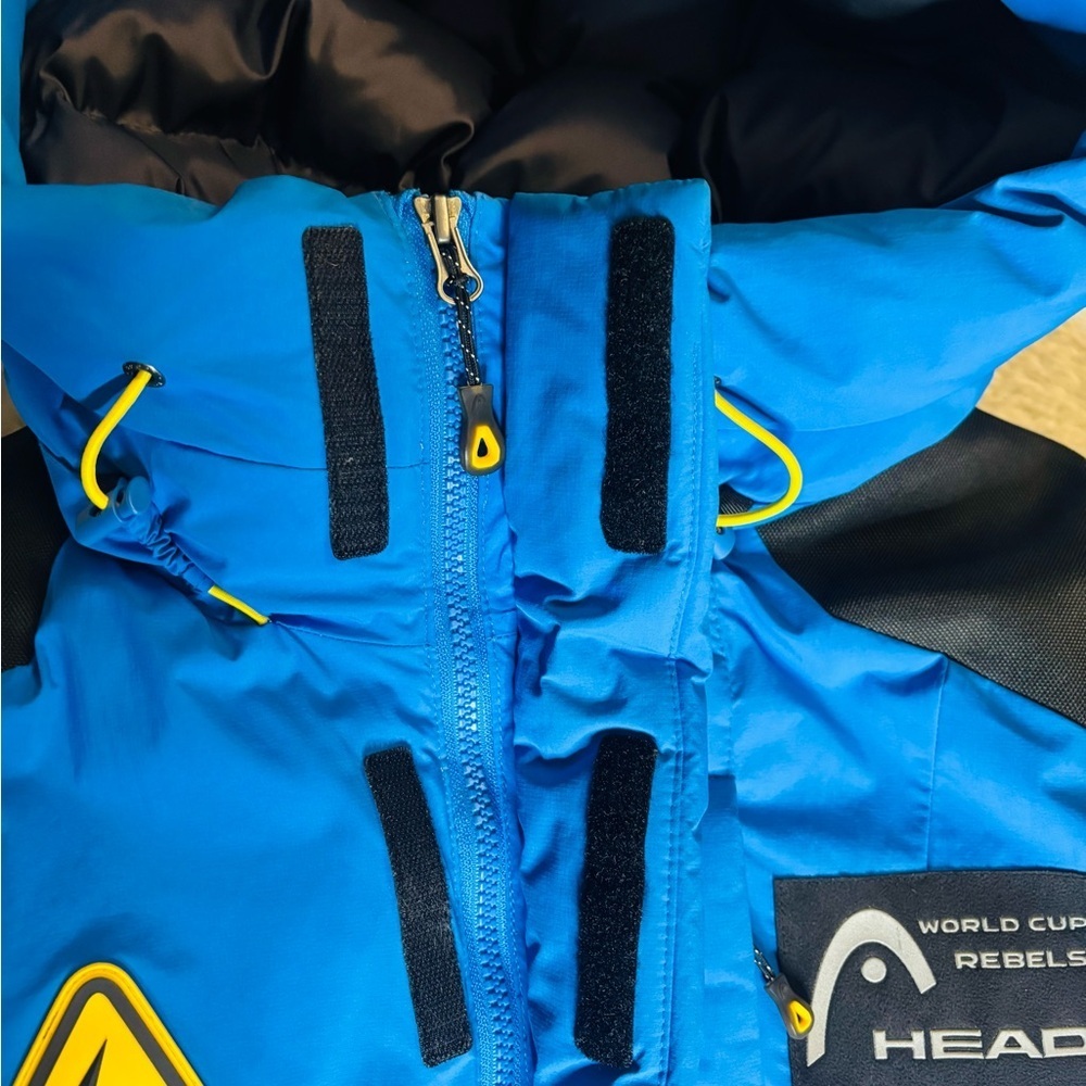 Vintage Head Blue Waterproof Ski Snow  Winter Parka Jacket Coat Size: Medium - Picture 11 of 14